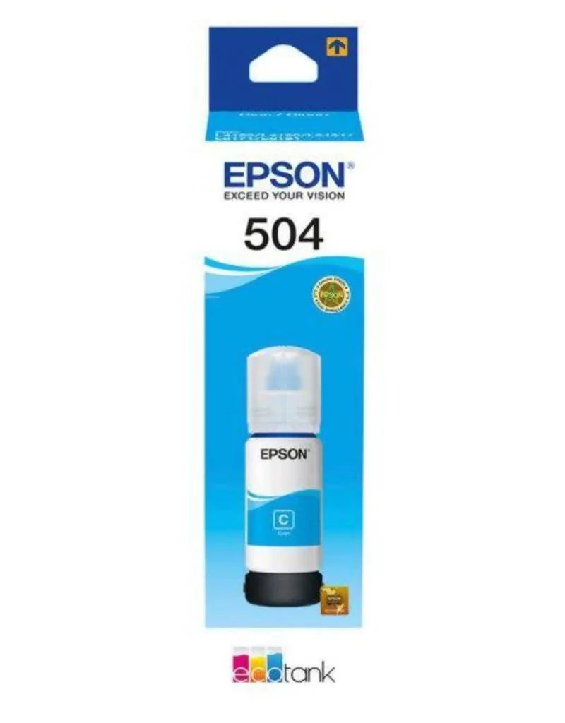 Epson 504 Cyan Ink Cartridge-T504220 Hannah Frederick