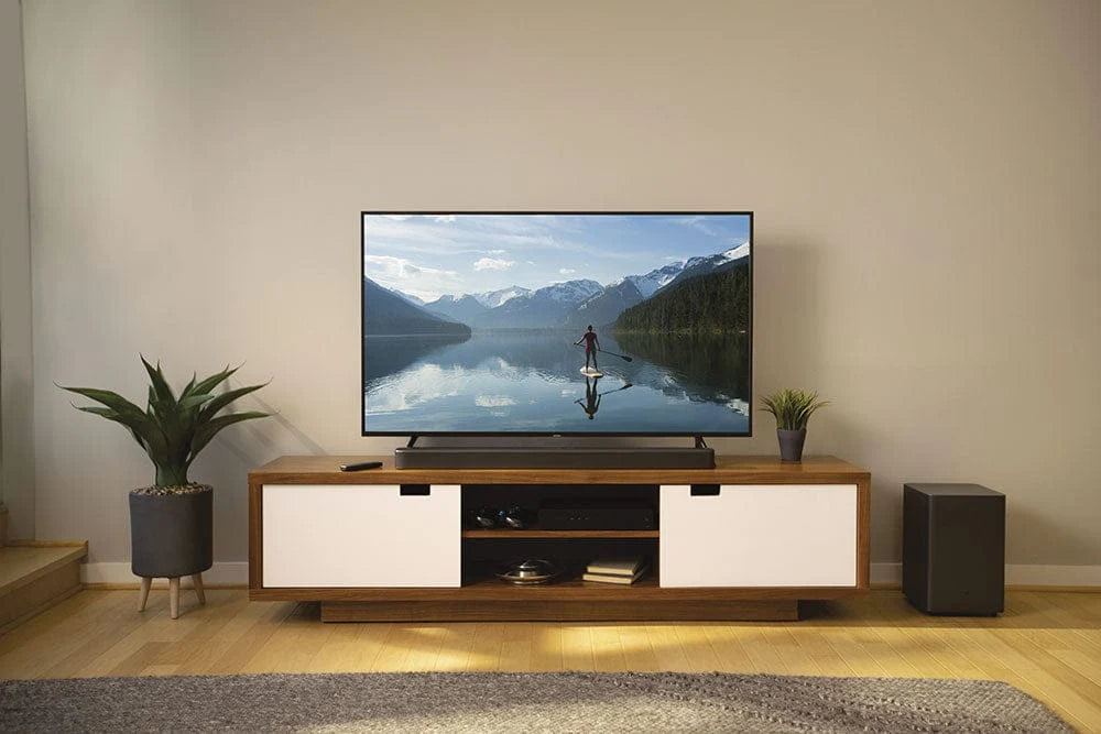 JBL Bar 2.1 Deep Bass 2.1 channel soundbar with wireless subwoofer Your movies and music have never sounded so good.JBL Surround Sound instantly brings movies
