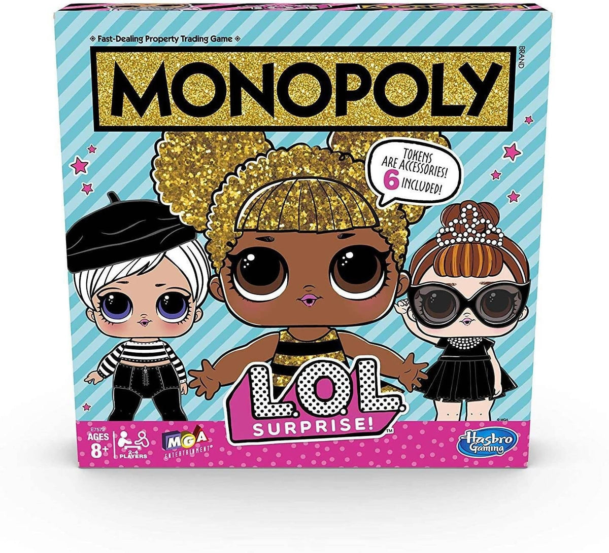 Monopoly Game: L.O.L. Surprise! Edition Board Game - E7572 Pie's Variety Store