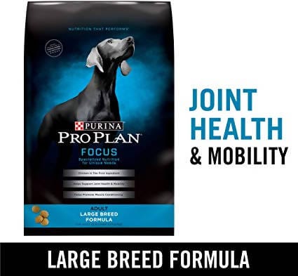 Purina Pro Plan Focus Adult Large Breed Chicken and Rice Dog Food 18lbs - 03810013252 Pie's Variety Store