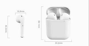 inPods 12 Wireless Headphones Bluetooth 5.0 Wireless Earphones Mini Headset Earbuds for Smart Phones - IP12 Pie's Variety Store