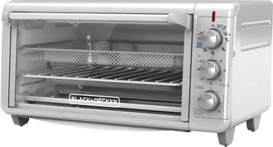 BLACK+DECKER Extra Wide Crisp ‘N Bake Air Fry Toaster Oven - 05087582388 Pie's Variety Store