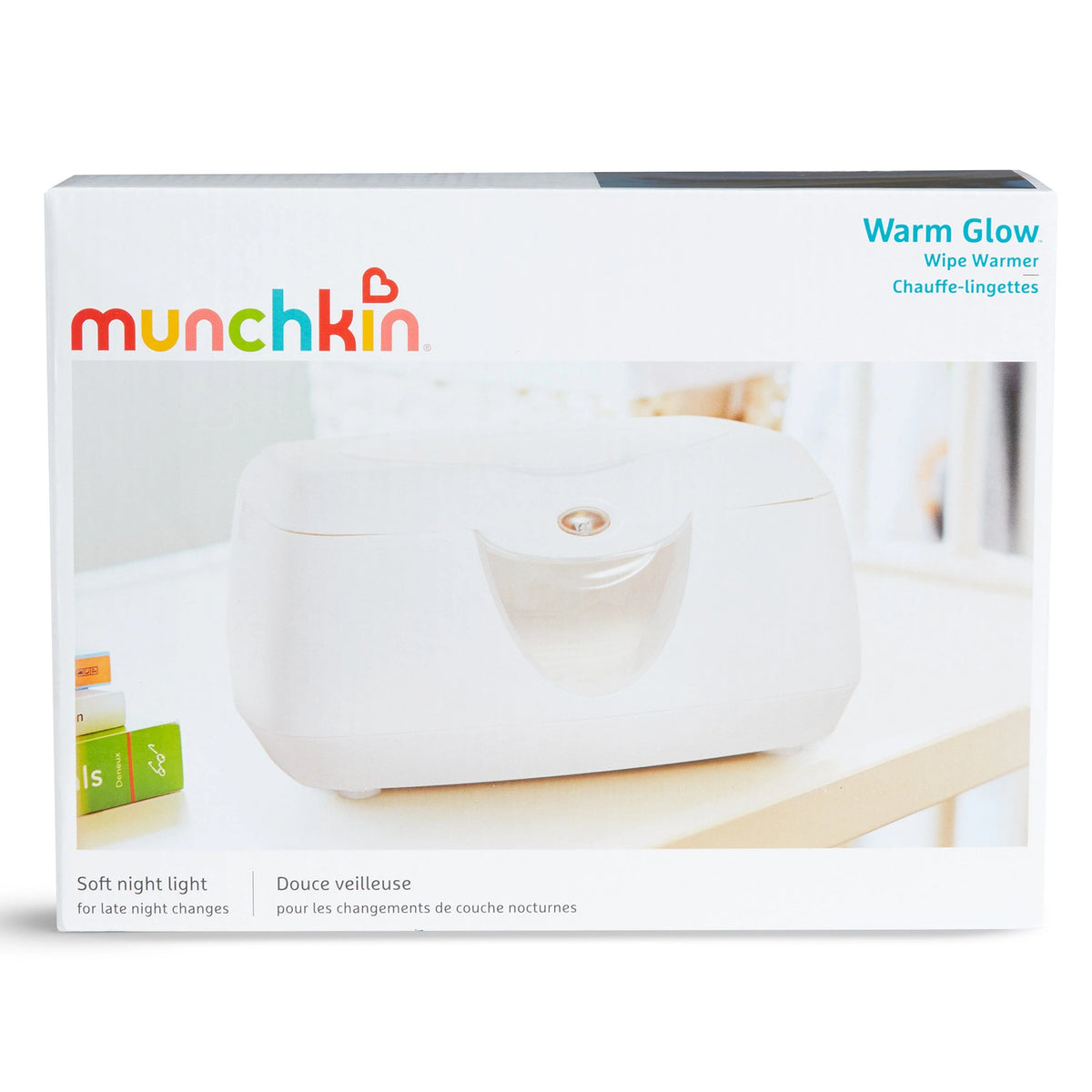 Munchkin Warm Glow Wipes Warmer: Make diaper changes more comfortable for your baby - 10049 ebuystt