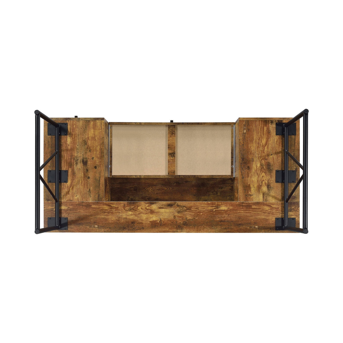 Analiese 4-Drawer Writing Desk Antique Nutmeg - 800999 Pie's Variety Store