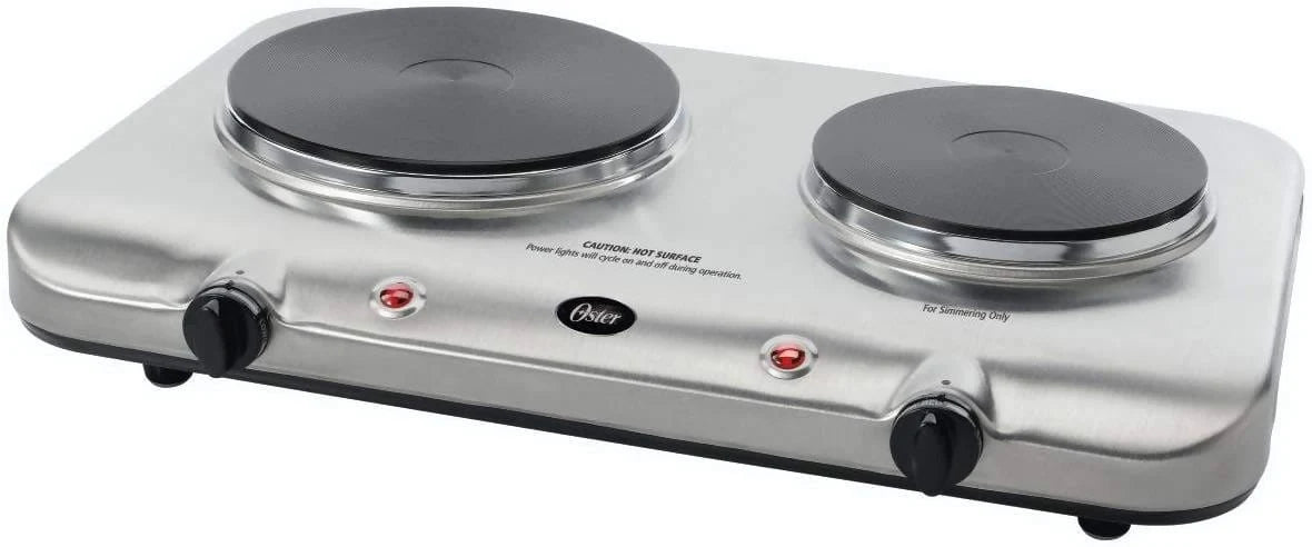 Oster Double Burner Portable S/S-1936 Hannah Frederick