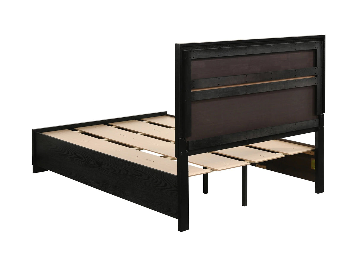 Miranda 4-Piece Full Storage Bedroom Set Black - SET4PC206361F Pie's Variety Store