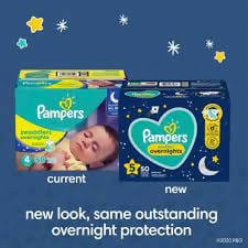 - Swaddlers Overnights Disposable Baby Diapers