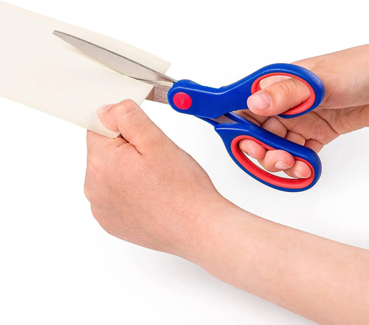Staedtler Noris Club Hobby and Craft Scissors are treated to be rust-proof. The design of the blades are pointed enabling a more precise cutting experience