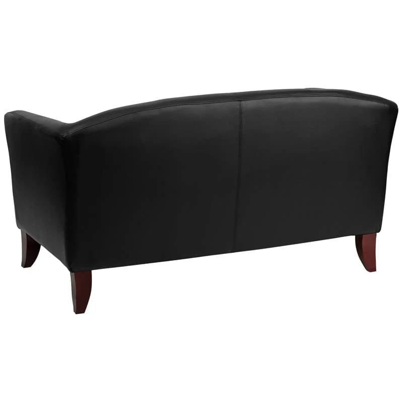 HERCULES Imperial Series Black LeatherSoft Loveseat - 111-2-BK-GG Pie's Variety Store