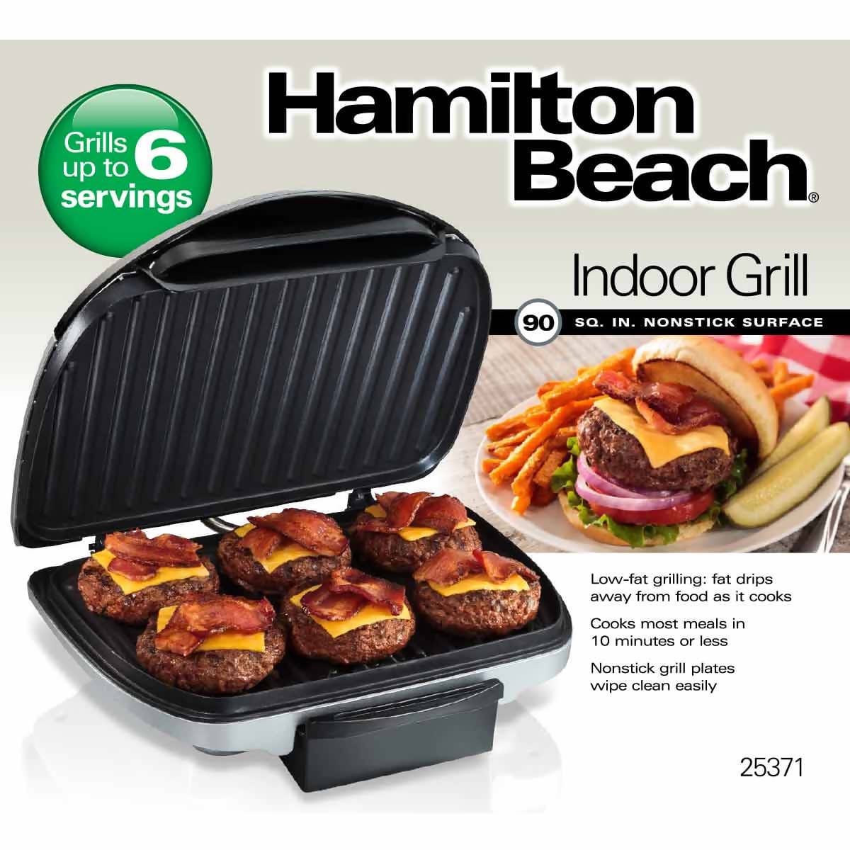 Hamilton Beach Indoor Grill - 25371 Pie's Variety Store