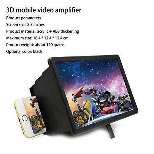 3D ENLARGED SCREEN FOR MOBILE PHONE - F23DENSCR Pie's Variety Store