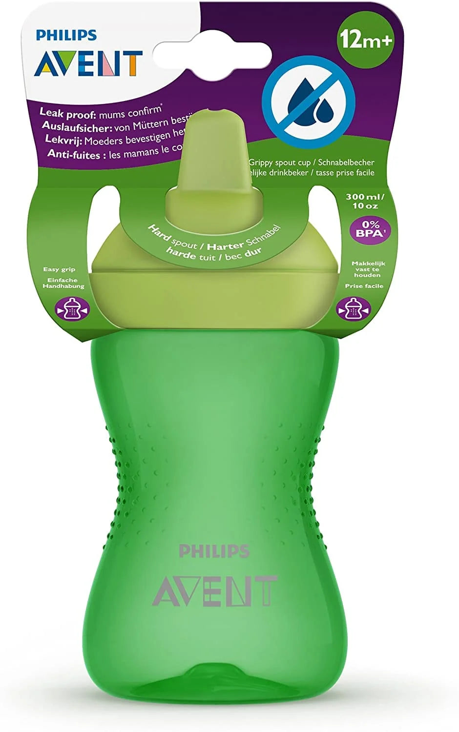 for mess-free drinking The Philips Avent My Grippy spout cup has a unique valve and is leak-free - SCF803/04 ebuystt