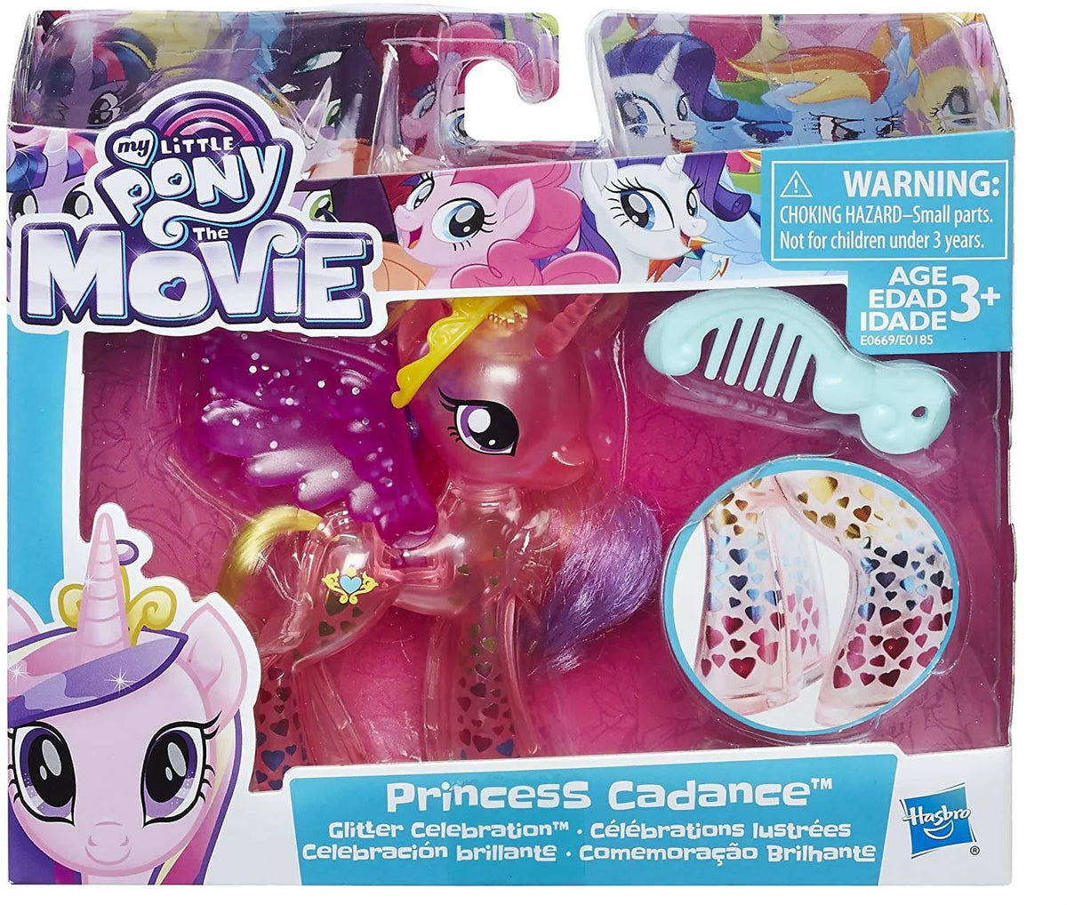 My Little Pony The Movie Glitter Celebration Princess Cadance - 630509609895 Pie's Variety Store