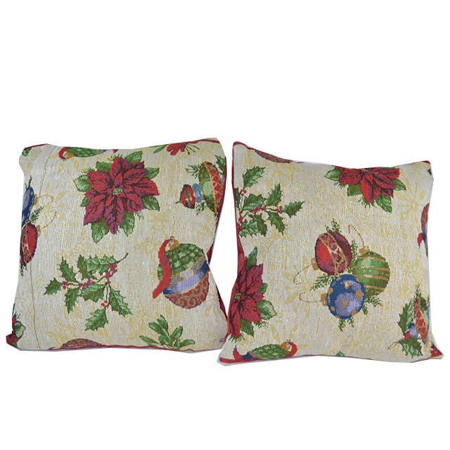 Christmas Stuffed Decorative Throw Pillow 40x40 cm Ornaments