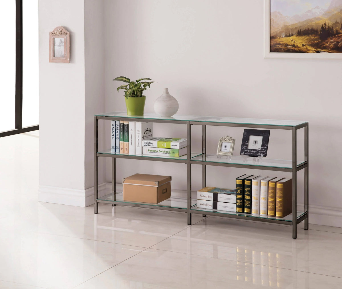Display books