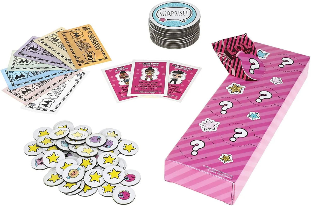 Monopoly Game: L.O.L. Surprise! Edition Board Game - E7572 Pie's Variety Store