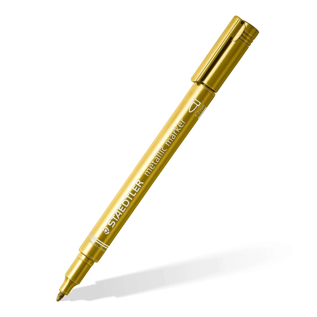 Staedtler 8323 Metallic Pens (Set of 2) are ideal for opaque writing and decorating on light and dark paper as well as on cards - 8323-S BK2 Elegant AccScents