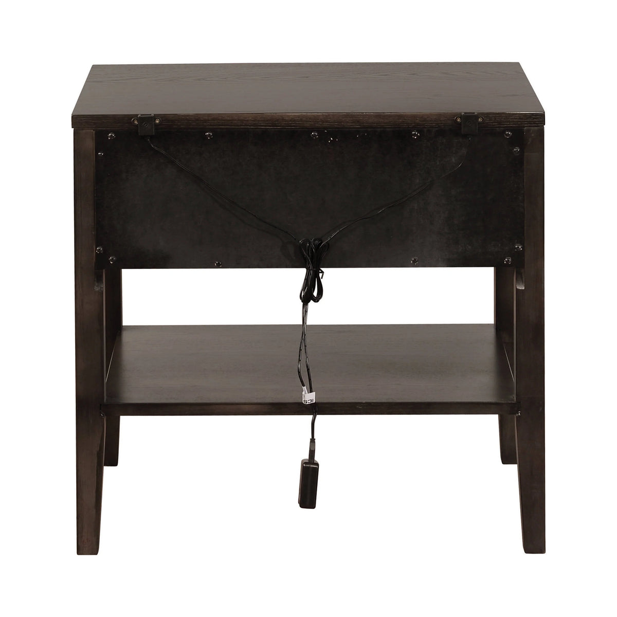 Lompoc 1-Drawer Nightstand Ash Brown - 204562 Pie's Variety Store