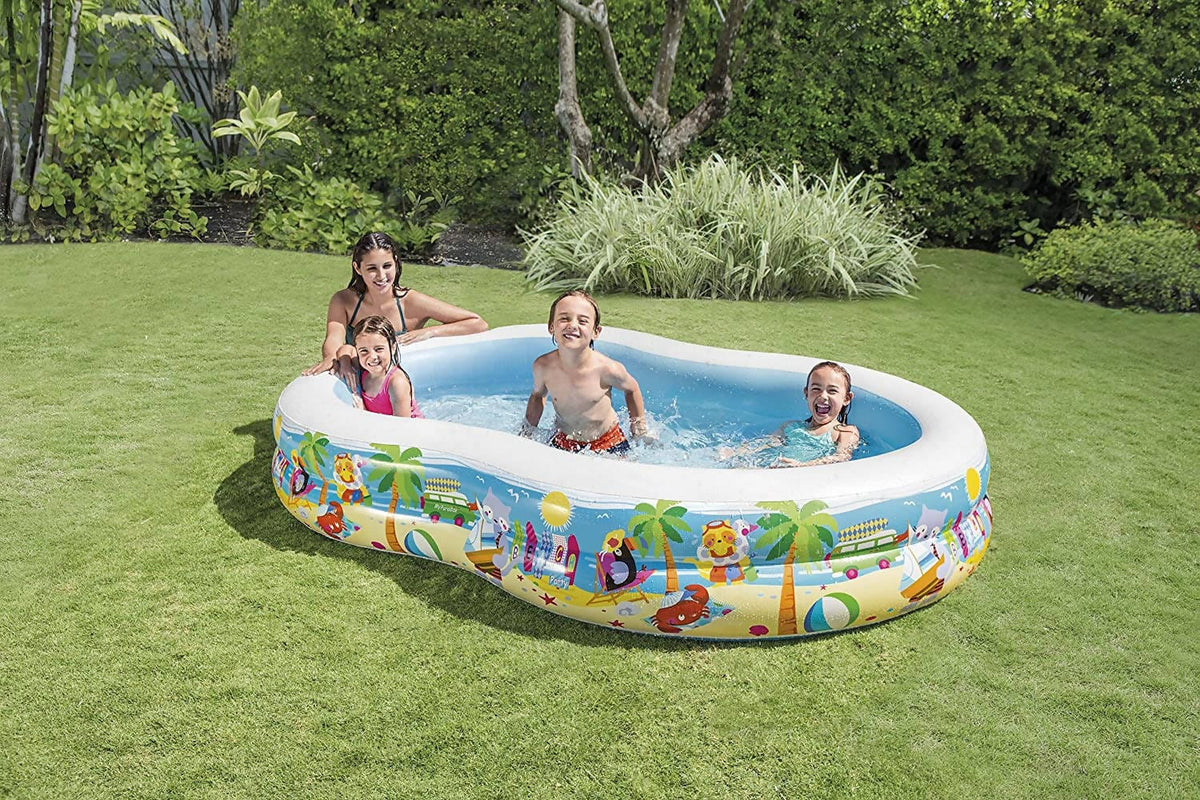 Intex Swim Center Paradise Inflatable Pool - 56490NP Pie's Variety Store