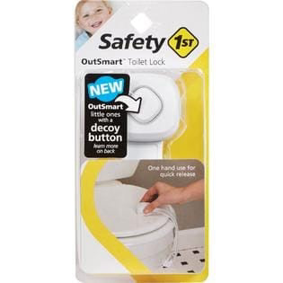 SAFETY 1ST Outsmart Toilet Lock: Safety 1st Outsmart Toilet Lock helps you keep them safer with the first ever decoy button - HS288 ebuystt