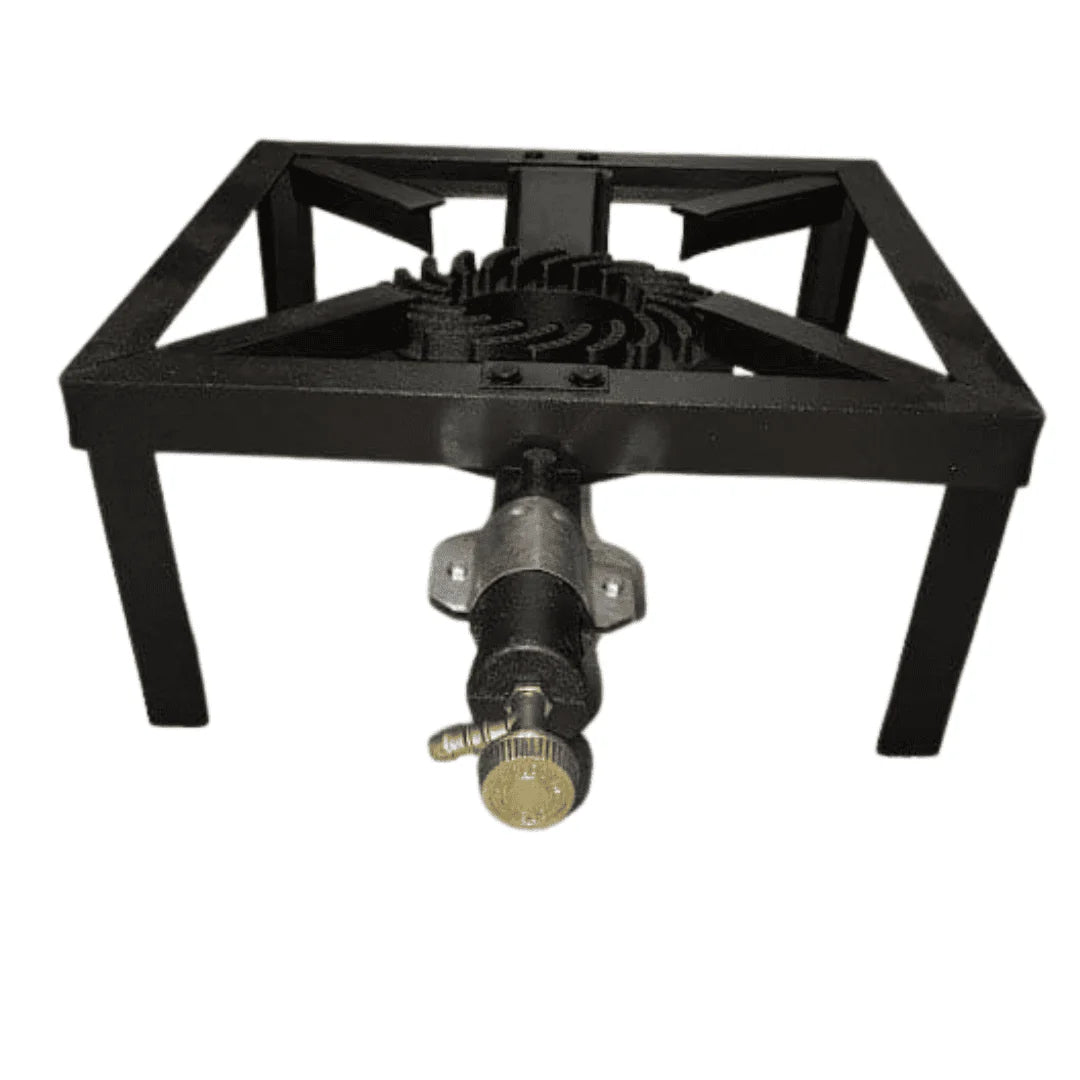 ToolCraft Large Burner Ring Stove with Stand. Ideal for Camping