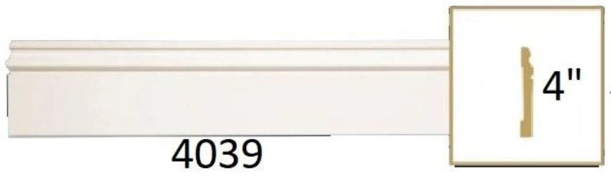 MOULDING Skirtings Base Mouldings Polyurethane 8 FT Length SKIRTING BOARDS