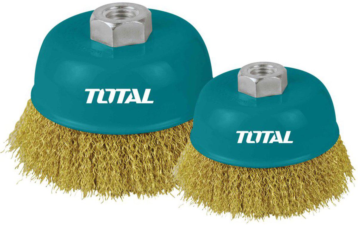 Total Wire Cup Brushes With Nut