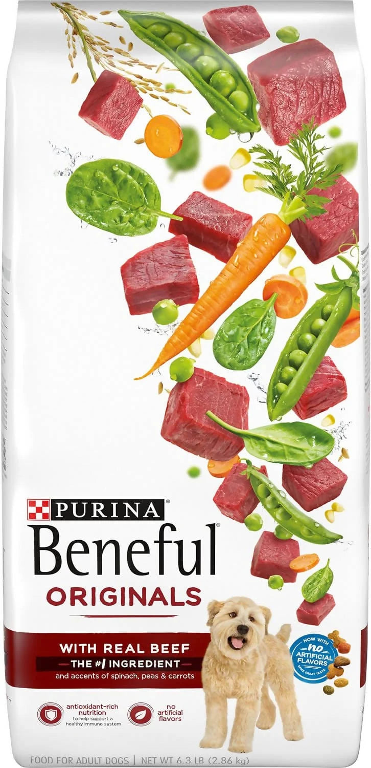 Purina Beneful Originals with Real Beef Dry Dog Food 14lbs - 01780018440 Pie's Variety Store