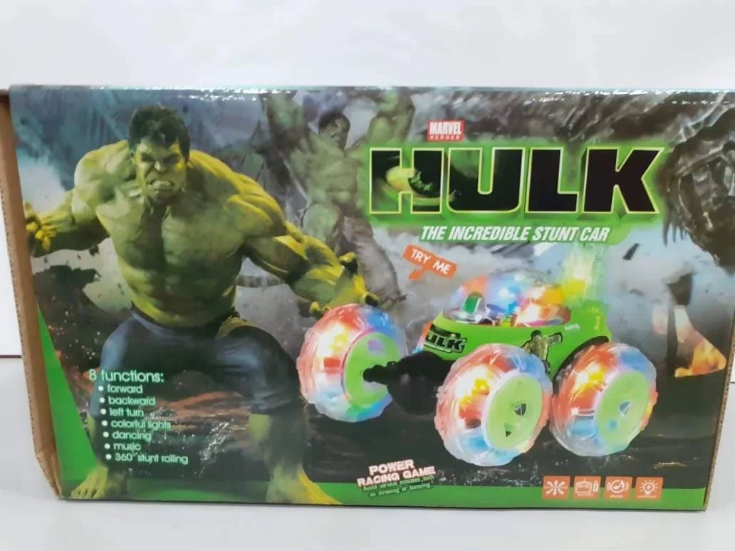 Marvel Heroes Hulk The Incredible Stunt Car -BQ99-11 Hannah Frederick
