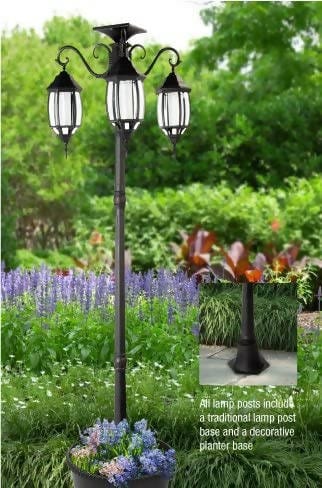 Sterno Home Solar Light with Planter-913669 Hannah Frederick