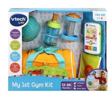 V-TECH My 1st Gym Kit: Strengthen motor skills with at-home pretend gym equipment designed for little ones - 548003 ebuystt