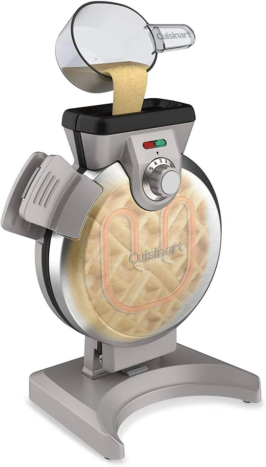 Cuisinart Vertical Waffle Maker - Makes fool proof perfect Belgian waffles and takes up less space on your counter - CU-WAF-V100 Elegant AccScents