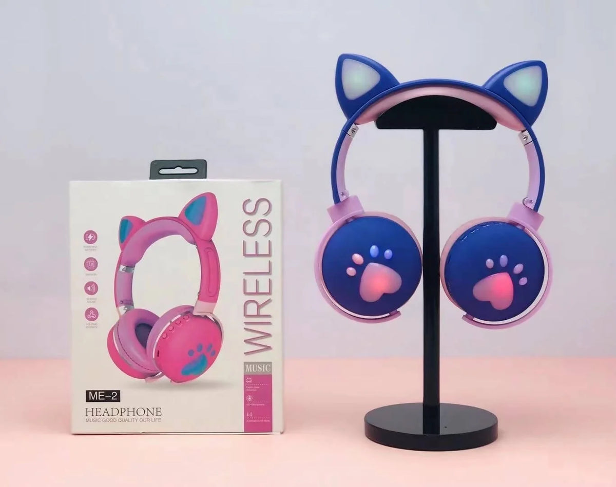 ME-2 CAT EARS HEADPHONES - ME-2CATEARS Pie's Variety Store