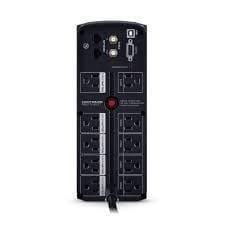 CyberPower UPS System 1500VA 6 AC Outlets per Surge 2 USB Ports per Surge 1-Wall Mount Surge w/ swivel outlets 1-4-ft. Corded Surge w/ right angle plug Model: CP1500AVRL - 387184 dayana sifontes