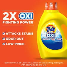 Tide Simply Plus Oxi Liquid Laundry Detergent