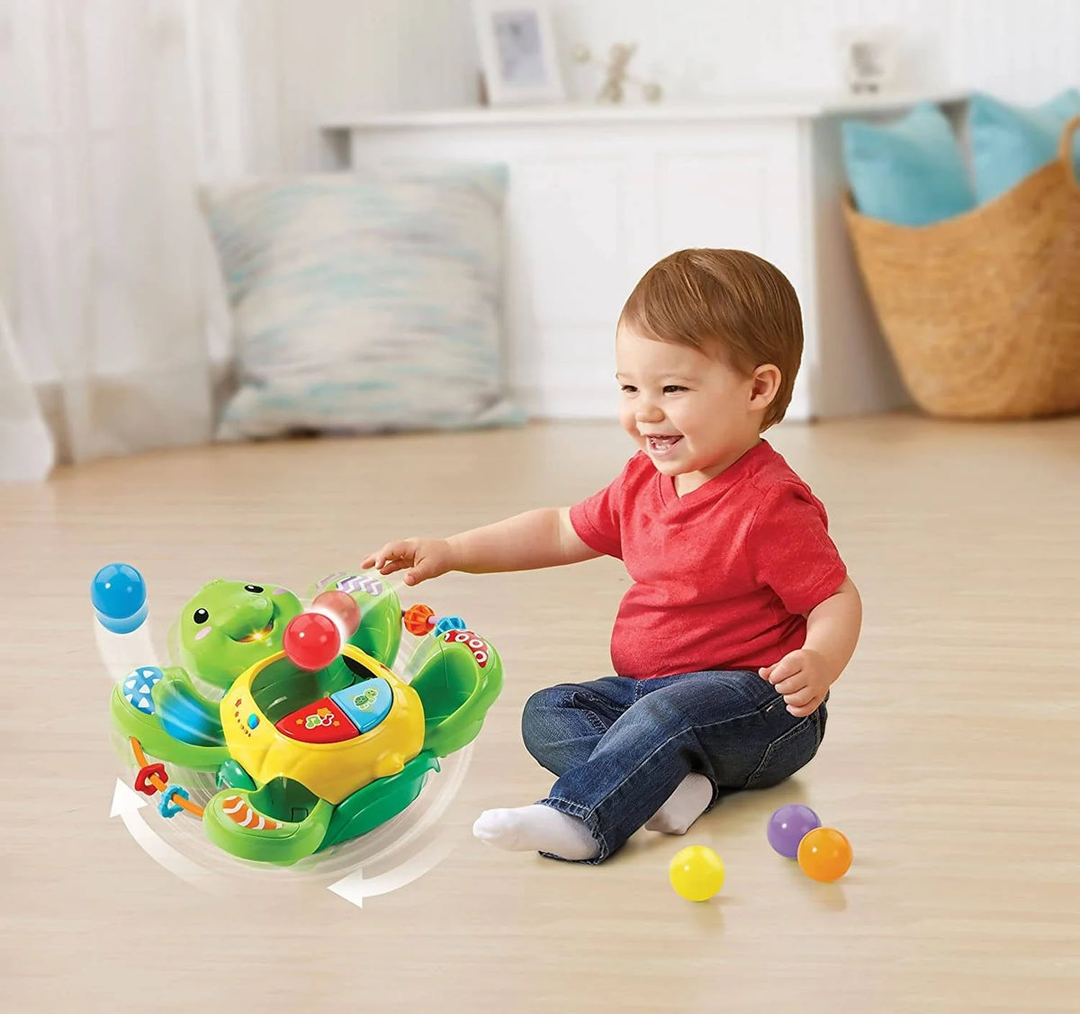 VTech Pop-a-Balls Twirl & Pop Turtle - 80-506100 Pie's Variety Store