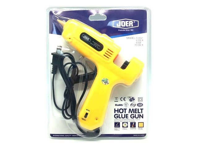 Joer Electric Heating Hot Melt Glue Gun Professional Repair Tool 19x17CM-20011942 Bulk Buys-6 in Case Mega Bulk Buys