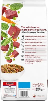 Purina Beneful Originals with Real Beef Dry Dog Food 14lbs - 01780018440 Pie's Variety Store