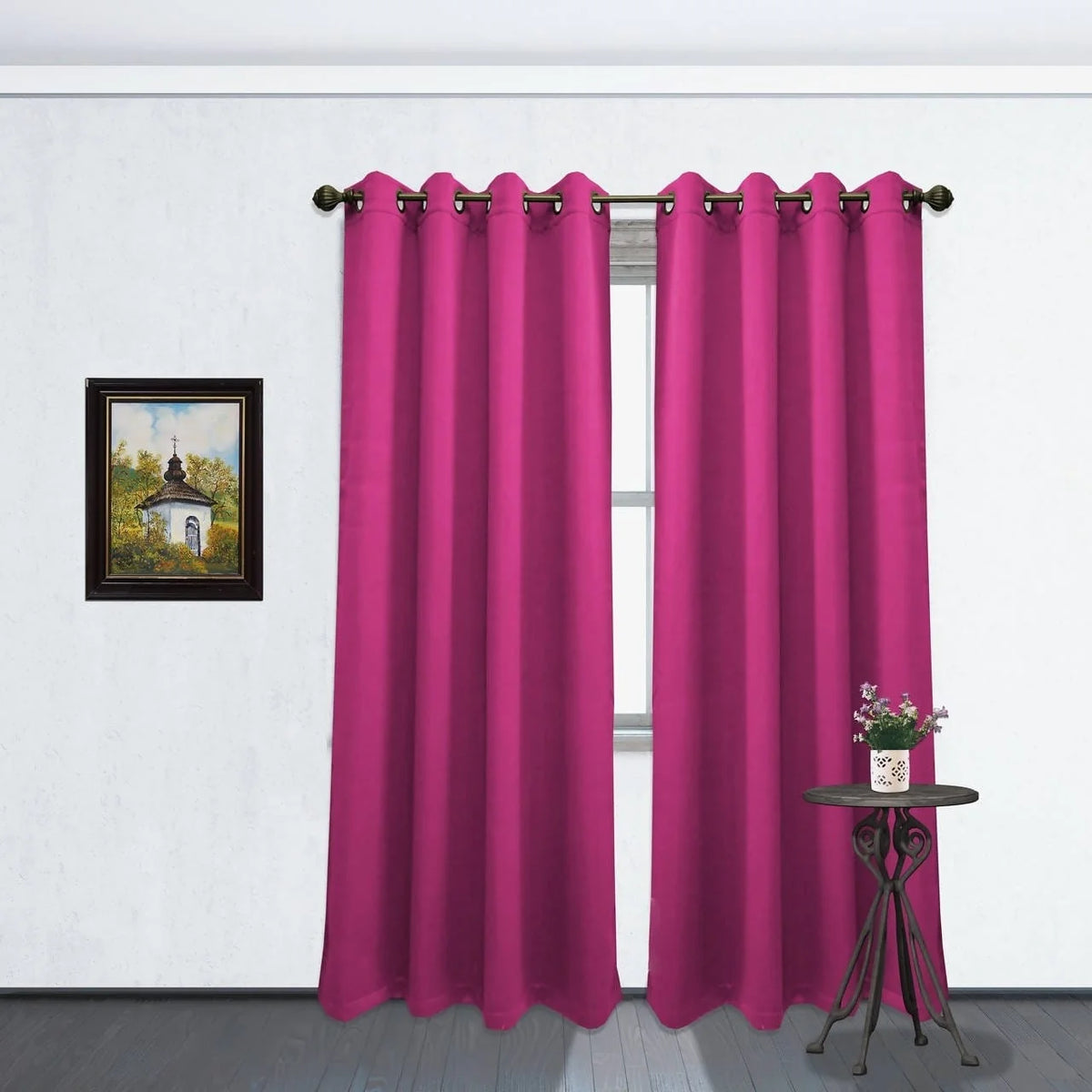 Toskana Solid Weaving Blackout Curtain Panel - 0421343 Pie's Variety Store