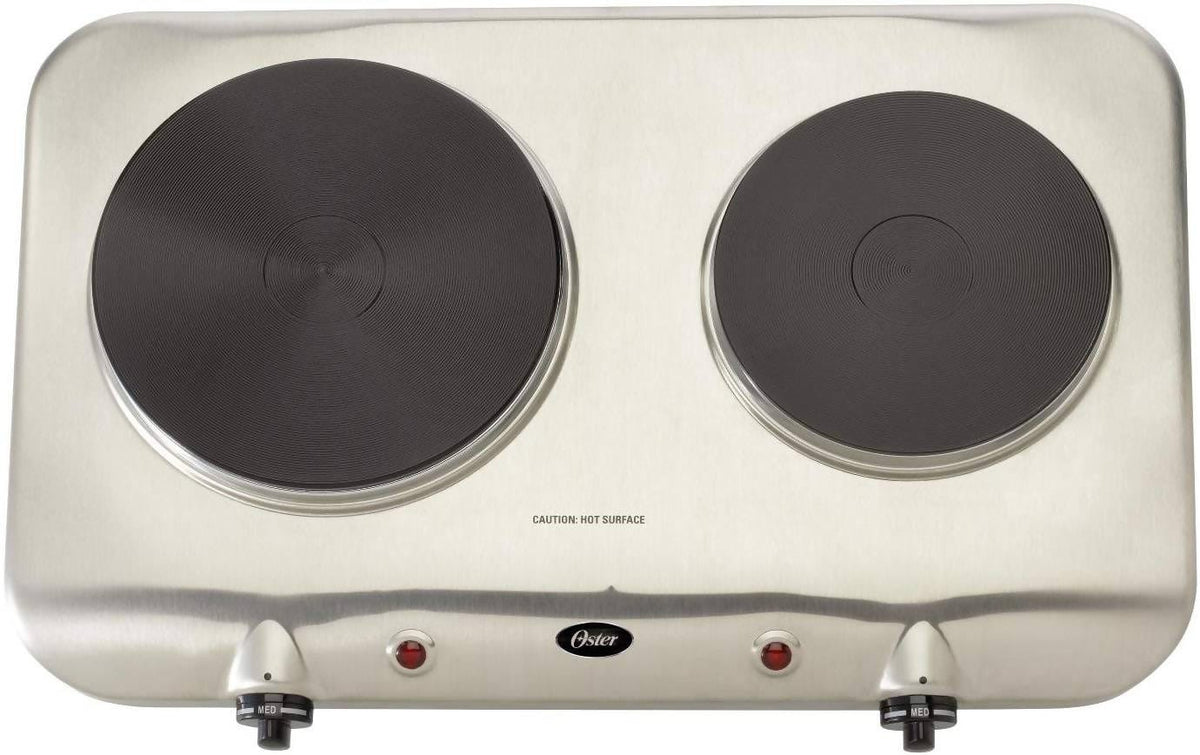 Oster Double Burner Portable S/S-1936 Hannah Frederick