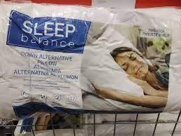 Sleep Balance King Pillow 2 Pack 100% cotton sheet. Dimensions: 20" x 36"./ Sleep Balance / 571597 dayana sifontes