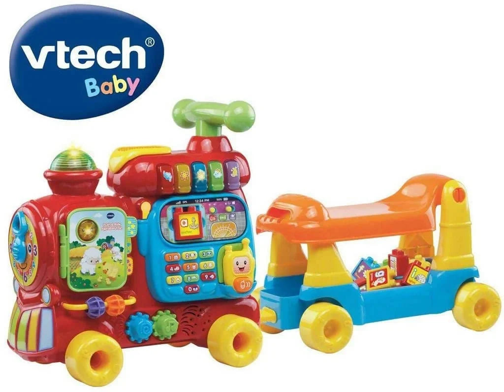 Vtech Push and Ride Alphabet Train - 80-181903 Pie's Variety Store
