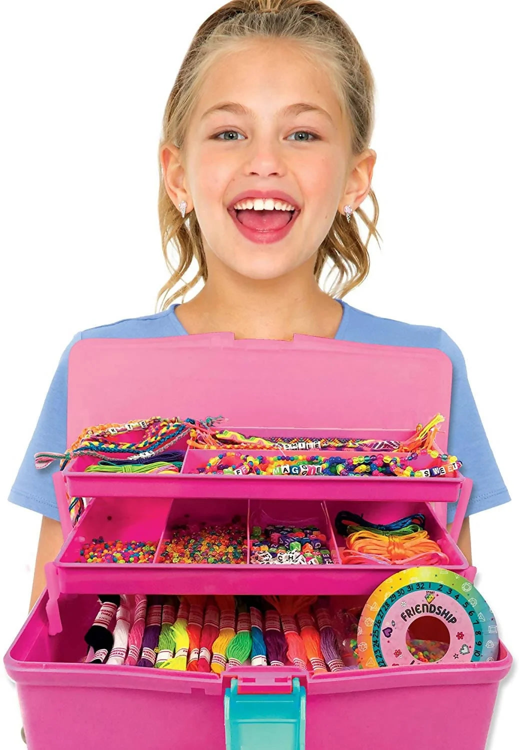 Just My Style Jewelry Carry Case Create colorful and fun jewelry creations that express your personal style with the All in One Jewelry Carry Case-97345 Hannah Frederick