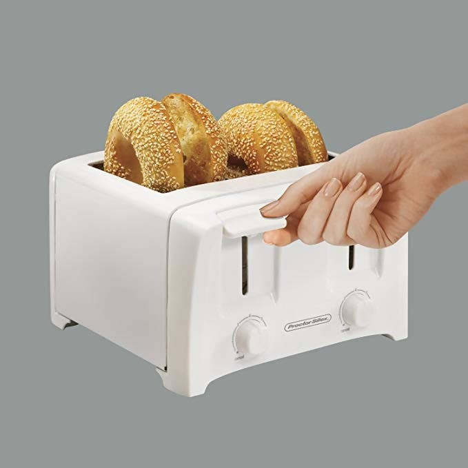 Proctor Silex Toaster 4 Slice WHITE - 24610 Pie's Variety Store