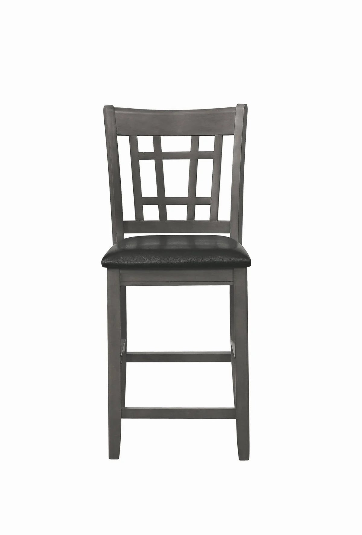 Lavon Upholstered Counter Height Stools Black And Medium Grey (Set Of 2) - 108219 Pie's Variety Store