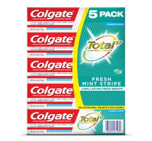 Colgate Total Fresh Mint Stripe Gel Toothpaste