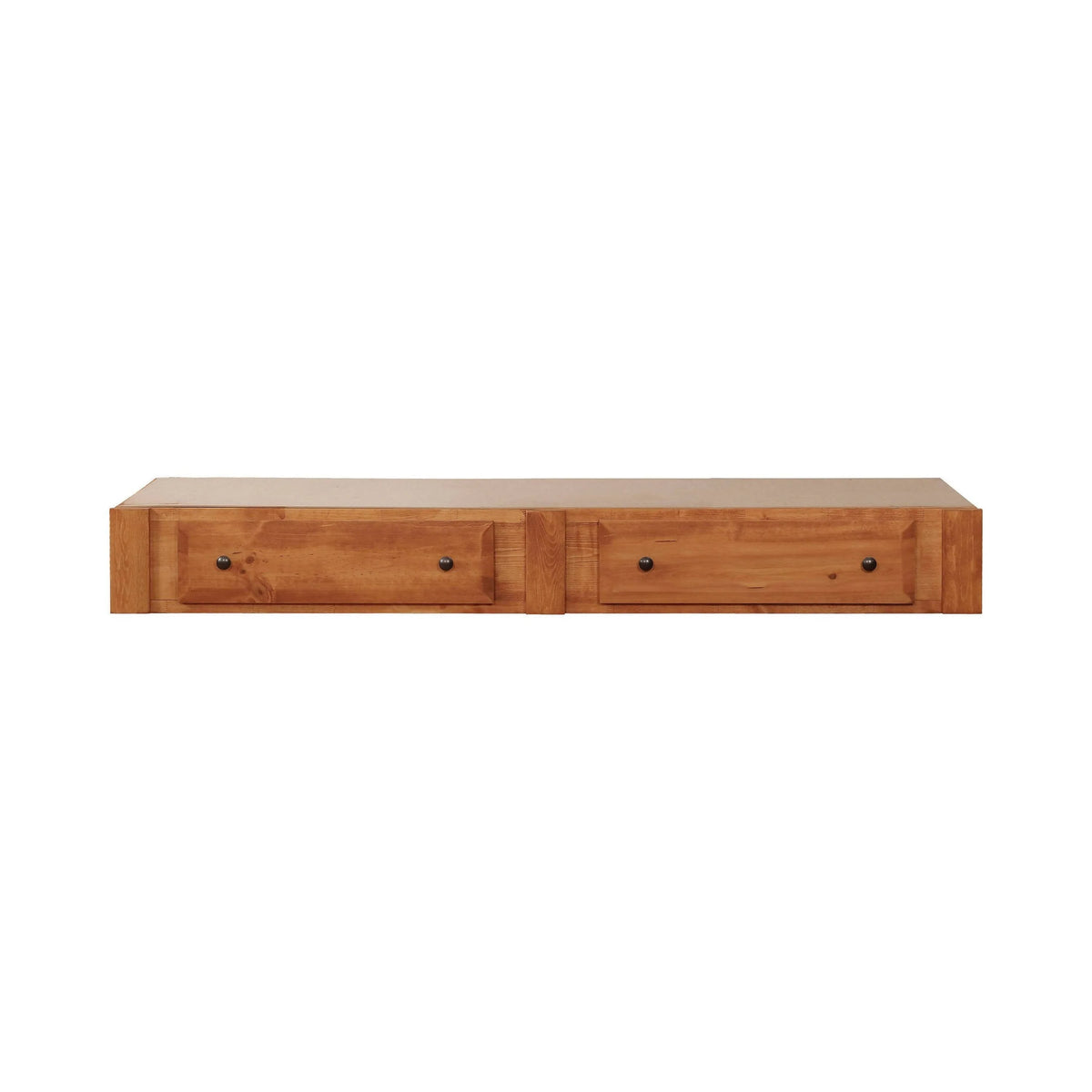 Wrangle Hill 2-Drawer Under Bed Storage Amber Wash - 460097 A-Z Store Nadia