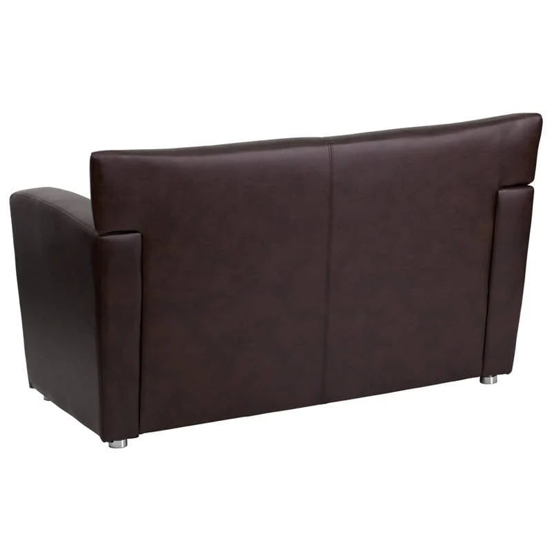 HERCULES Majesty Series Brown LeatherSoft Loveseat - 222-2-BN-GG Pie's Variety Store