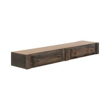 Wrangle Hill 2-Drawer Under Bed Storage Gun Smoke - 400832 A-Z Store Nadia