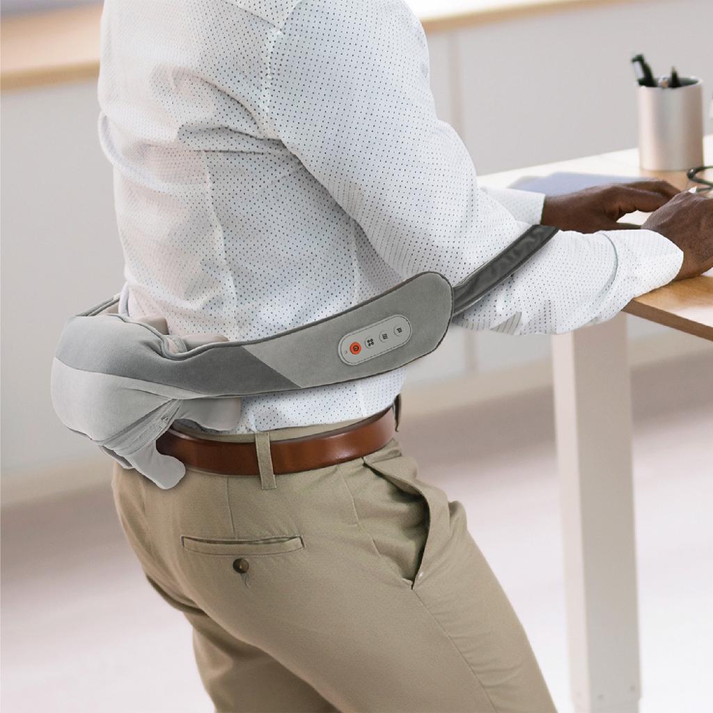 Sharper Image Realtouch 3D Rechargeable Neck & Shoulder Massager 1020825-510047 ebuystt